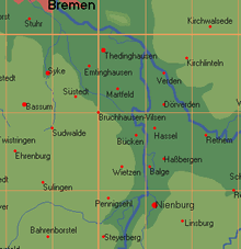 Deutschland-Karte von HAM Office 3